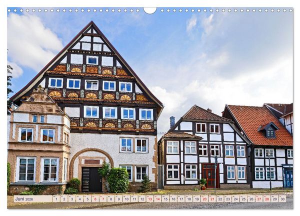 Produktbild: LEMGO - Weserrenaissance und Fachwerkromantik (Wandkalender 2026 DIN A3 quer), CALVENDO Monatskalender