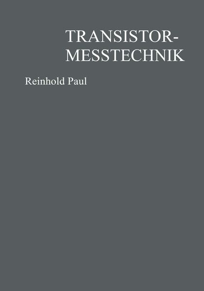 Produktbild: Transistorme&szlig;technik