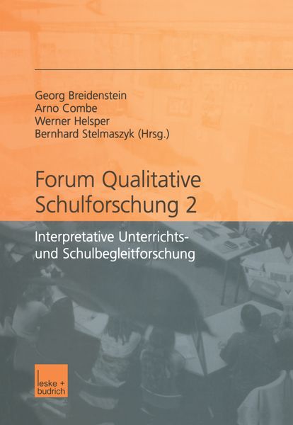 Produktbild: Forum qualitative Schulforschung 2