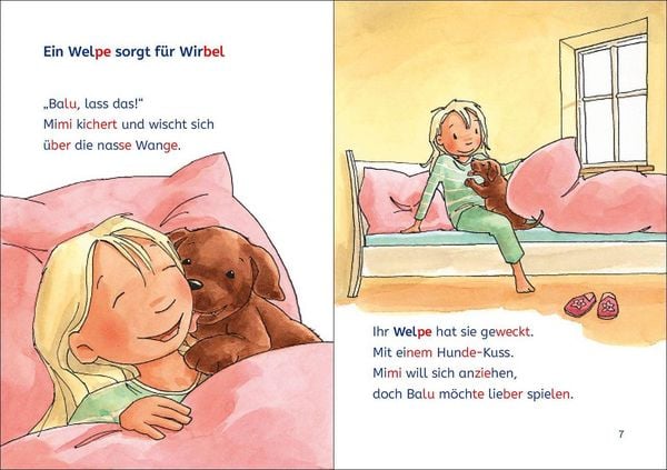 Produktbild: Lesel&ouml;wen 1. Klasse - Zwei Freundinnen und ein neugieriger Welpe