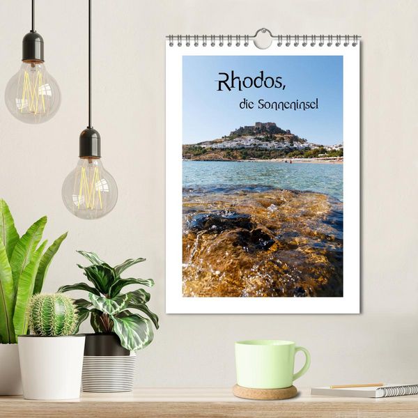 Produktbild: Rhodos, die Sonneninsel (Wandkalender 2026 DIN A4 hoch), CALVENDO Monatskalender