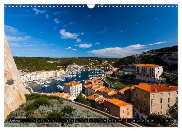 Produktbild: Bonifacio. Korsika (Wandkalender 2026 DIN A3 quer), CALVENDO Monatskalender