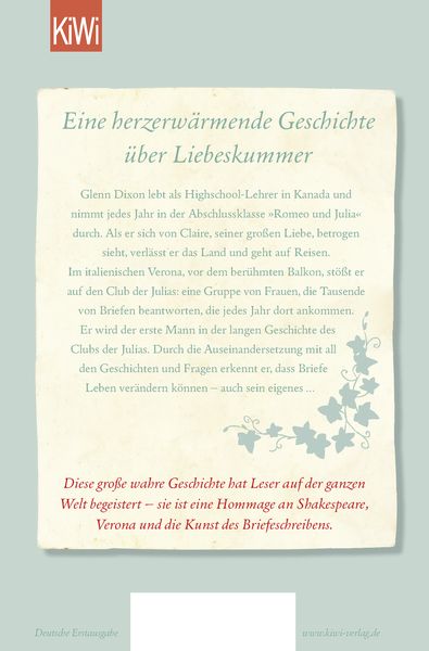 Produktbild: Wie ich dank Shakespeare in Verona die gro&szlig;e Liebe fand