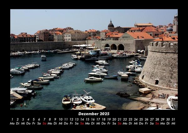 Produktbild: Kroatien 2025 Fotokalender DIN A3