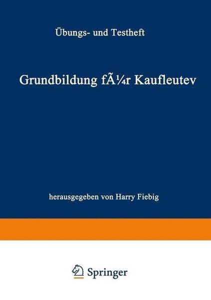 Produktbild: Grundbildung f&uuml;r Kaufleute