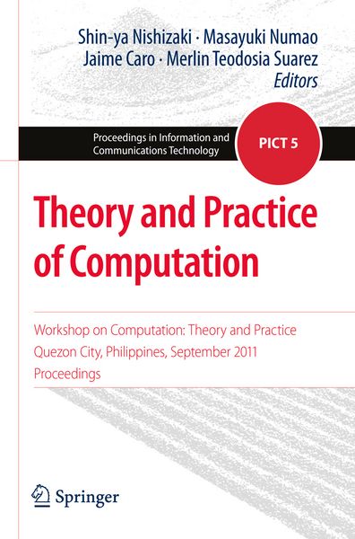 Produktbild: Theory and Practice of Computation