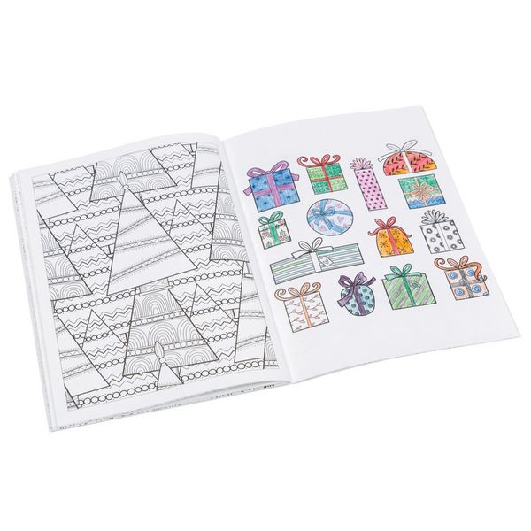Produktbild: Idena Malbuch Weihnachten 64 Seiten 17x23cm