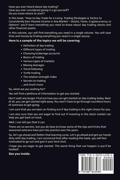Produktbild: How to Day Trade for a Living