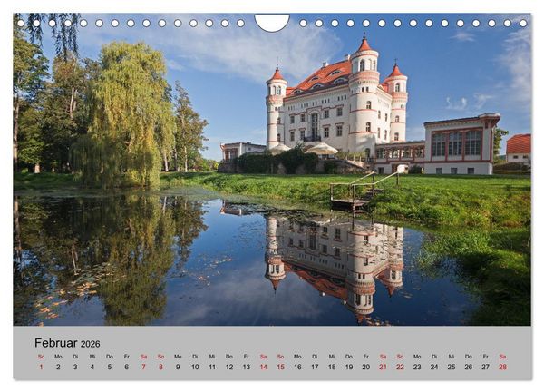 Produktbild: Polen - St&auml;dte, Landschaften, Schl&ouml;sser (Wandkalender 2026 DIN A4 quer), CALVENDO Monatskalender