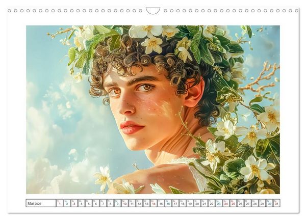 Produktbild: G&ouml;tter in Menschengestalt (Wandkalender 2026 DIN A3 quer), CALVENDO Monatskalender
