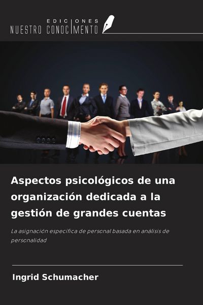 Produktbild: Aspectos psicol&oacute;gicos de una organizaci&oacute;n dedicada a la gesti&oacute;n de grandes cuentas