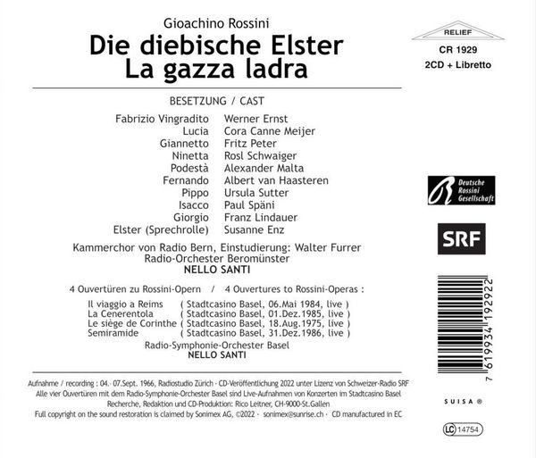 Produktbild: Die diebische Elster