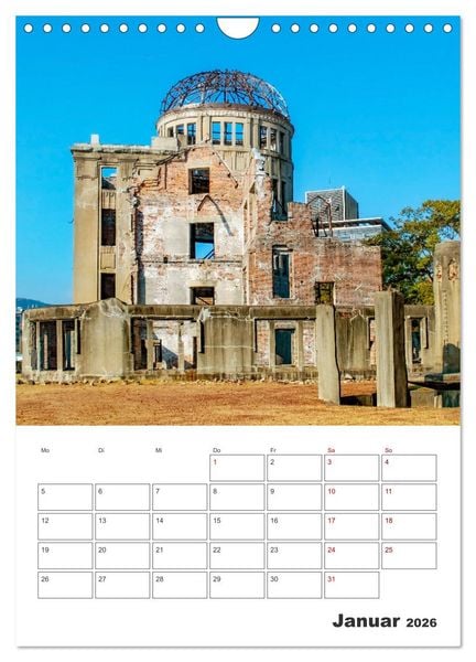 Produktbild: Eine Rundreise - Japan (Wandkalender 2026 DIN A4 hoch), CALVENDO Monatskalender