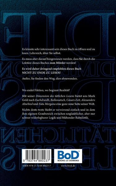 Produktbild: Die Dimension des t&auml;tlichen Lesens
