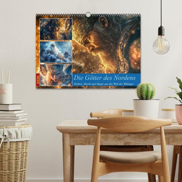 Produktbild: Die G&ouml;tter des Nordens (Wandkalender 2026 DIN A3 quer), CALVENDO Monatskalender