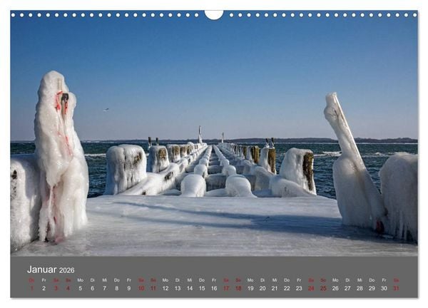 Produktbild: L&uuml;becker Bucht - Travem&uuml;nde - Niendorf - Timmendorf (Wandkalender 2026 DIN A3 quer), CALVENDO Monatskalender