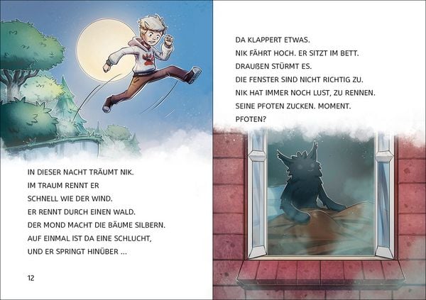 Produktbild: Lesel&ouml;wen 2. Klasse - Die Magie des Tierwandlers (Gro&szlig;buchstabenausgabe)