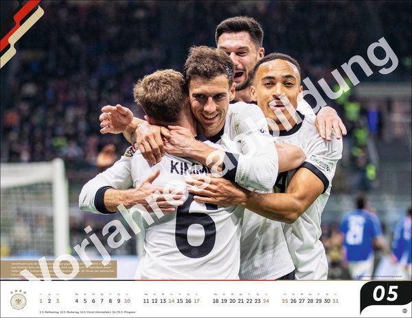 Produktbild: DFB M&auml;nner Posterkalender 2027