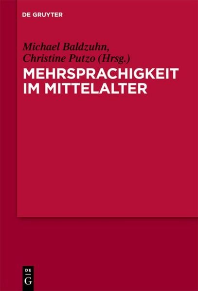 Produktbild: Mehrsprachigkeit im Mittelalter