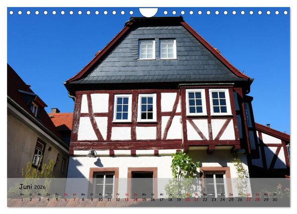 Produktbild: Fachwerkromantik in Hofheim am Taunus (Wandkalender 2026 DIN A4 quer), CALVENDO Monatskalender