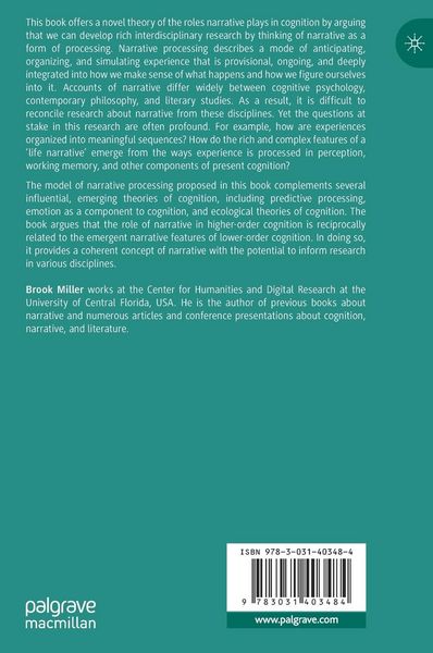 Produktbild: Narrativity in Cognition