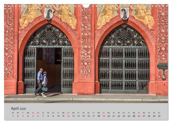 Produktbild: Basel, eine Stadt am Rhein (Wandkalender 2026 DIN A3 quer), CALVENDO Monatskalender