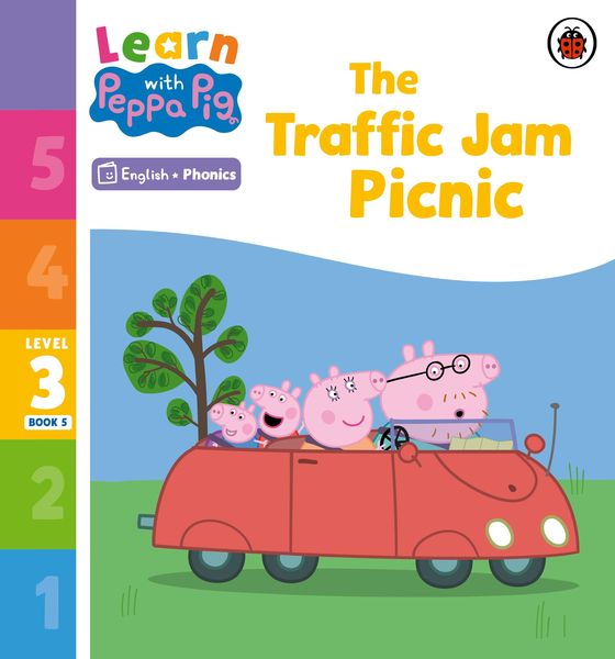 Produktbild: Learn with Peppa Phonics Level 3 Book 5 - The Traffic Jam Picnic (Phonics Reader)