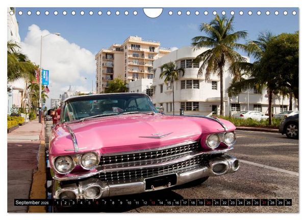 Produktbild: Miami und Florida (Wandkalender 2026 DIN A4 quer), CALVENDO Monatskalender