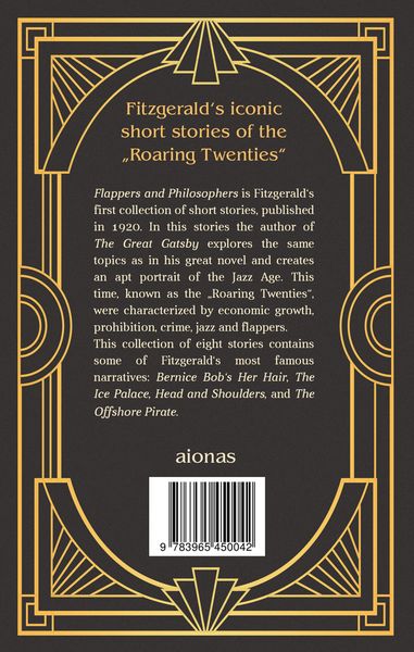 Produktbild: Flappers and Philosophers. F. Scott Fitzgerald (Englische Ausgabe)