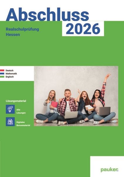 Abschluss 2026 - Realschule Hessen - Lösungsband, Taschenbuch von Bergmoser + Höller Verlag AG, Hutt lernhilfen ein Imprint von Bergmoser + Höller