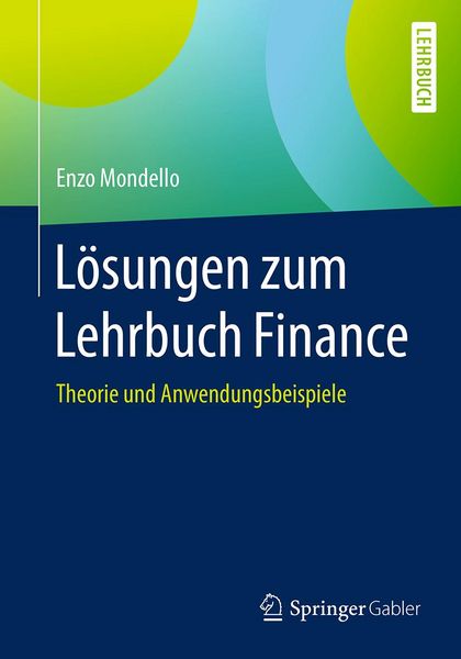Produktbild: L&ouml;sungen zum Lehrbuch Finance