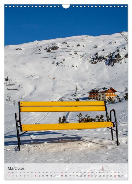 Produktbild: Es gr&uuml;&szlig;t Obertauern (Wandkalender 2026 DIN A3 hoch), CALVENDO Monatskalender