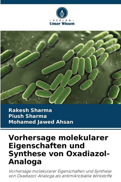 Produktbild: Vorhersage molekularer Eigenschaften und Synthese von Oxadiazol-Analoga