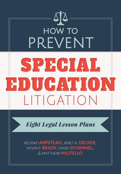 Produktbild: How to Prevent Special Education Litigation