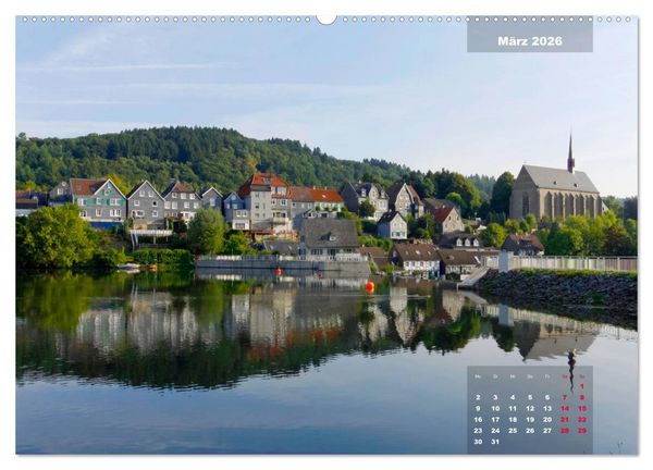 Produktbild: Bilderbogen Bergisches Land (hochwertiger Premium Wandkalender 2026 DIN A2 quer), Kunstdruck in Hochglanz