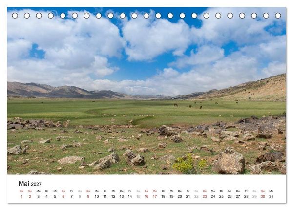 Produktbild: M&auml;rchenhaftes Marokko (Tischkalender 2027 DIN A5 quer), CALVENDO Monatskalender