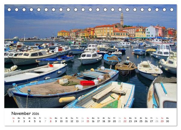 Produktbild: Istrien (Tischkalender 2026 DIN A5 quer), CALVENDO Monatskalender