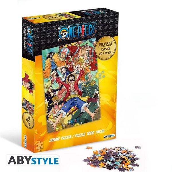 Produktbild: ONE PIECE - Jigsaw puzzle 1000 pieces - Straw Hat Crew