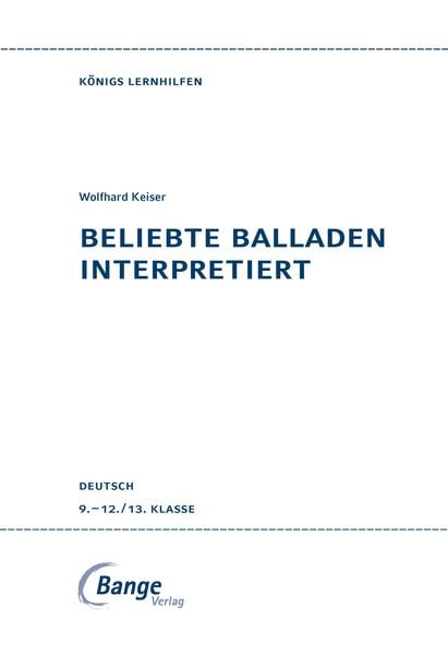Produktbild: Beliebte Balladen interpretiert