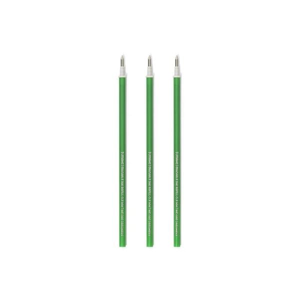 Produktbild: Legami 3x Ersatzmine für löschbaren Gelstift - Grün