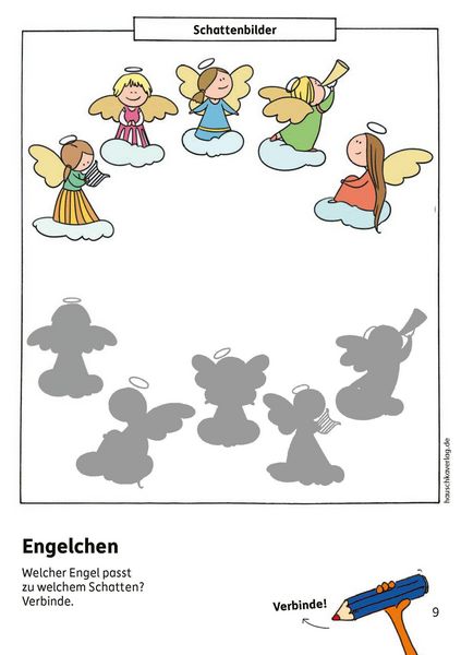 Produktbild: Weihnachtsr&auml;tsel &ndash; Kunterbunter Kindergartenblock ab 4 Jahre