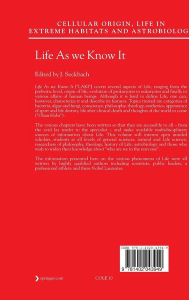 Produktbild: Life as We Know It