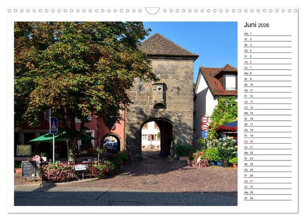 Produktbild: Europastadt Breisach am Rhein (Wandkalender 2026 DIN A3 quer), CALVENDO Monatskalender