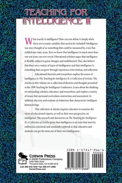 Produktbild: Teaching for Intelligence II
