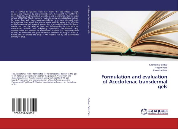 Produktbild: Formulation and evaluation of Aceclofenac transdermal gels