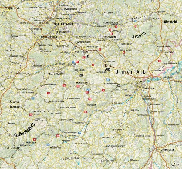 Produktbild: Historische Pfade Schw&auml;bische Alb