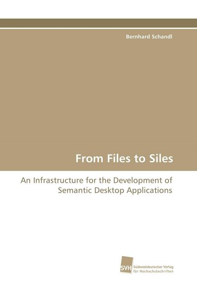Produktbild: From Files to Siles