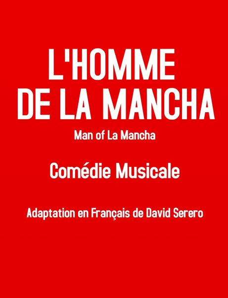 Produktbild: L'Homme De La Mancha (Livret Com&eacute;die Musicale Man of La Mancha)