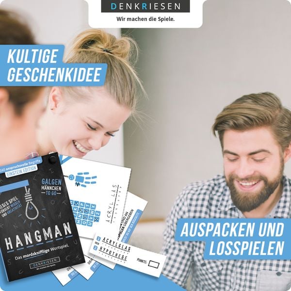 Produktbild: Denkriesen - HANGMAN&reg; - EXPERTEN EDITION "Galgenm&auml;nnchen TO GO"
