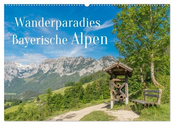 Produktbild: Wanderparadies Bayerische Alpen (Wandkalender 2026 DIN A2 quer), CALVENDO Monatskalender